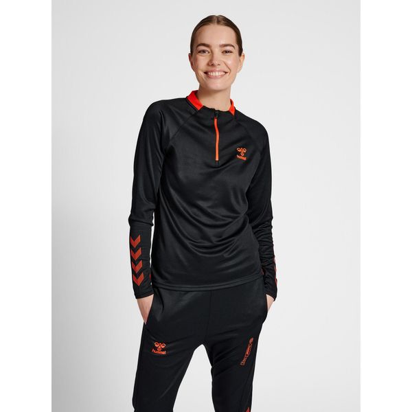 Bluza damska Hummel hmlGG12 Action. Czarne bluzy damskie Hummel, s, bez wzorów, bez kaptura. Za 170.00 zł.