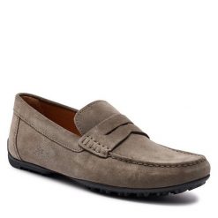 Mokasyny Geox. Brązowe mokasyny męskie Geox. Za 409.99 zł.