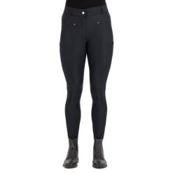 Damskie spodnie jeździeckie o pełnej przyczepności HV Polo Favourite Sporty. Zielone spodnie sportowe damskie HV POLO, l, bez wzorów, do jazdy konnej. Za 494.55 zł.