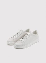 PAKO LORENTE - Białe sneakersy męskie. Białe buty sportowe męskie Pako Lorente, bez zapięcia. Za 279.99 zł.
