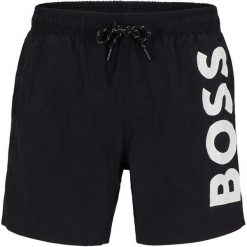 Hugo Boss Spodenki Kąpielowe Męskie Octopus Czarne L. Czarne kąpielówki męskie Hugo Boss, l, bez wzorów, z materiału, do pływania. Za 263.99 zł.
