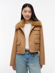 Tommy Hilfiger sweter wełniany Kobiety brązowy, 38. Brązowe swetry damskie Tommy Hilfiger, bez wzorów, z wełny, biznesowe, bez kołnierzyka, bez ramiączek, bez kaptura. Za 1,299.95 zł.