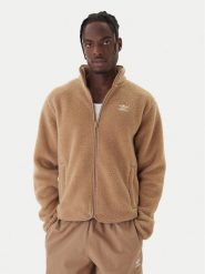 Adidas Polar Trefoil Essentials Teddy JW3530 Beżowy Loose Fit. Brązowe bluzy męskie Adidas, m, bez wzorów, z polaru, bez kaptura. Za 309.99 zł.