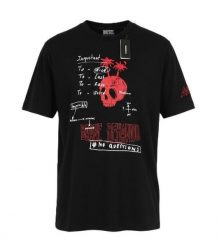 T-shirt męski Diesel T-Just-B61, czarny, bawełniany, krótki rękaw. Czarne t-shirty męskie Diesel, m, bez wzorów, z bawełny, klasyczne, bez kołnierzyka. Za 248.99 zł.