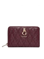 Guess Portfel Tamara Slg SWGG23 23140 Bordowy. Czerwone portfele damskie Guess, z aplikacjami, ze skóry. Za 264.99 zł.