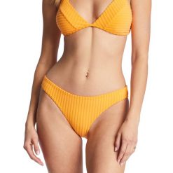 Dół od stroju kąpielowego Billabong In The Loop Isla. Żółte bikini damskie Billabong, xl, bez wzorów. Za 94.99 zł.