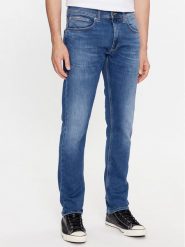 Pepe Jeans Jeansy PM207389 Niebieski Slim Fit. Niebieskie jeansy męskie Pepe Jeans. Za 289.99 zł.