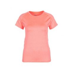 Damska koszulka techniczna Peak Mountain. Brązowe t-shirty damskie Peak Mountain, bez wzorów, casualowe, bez kołnierzyka. W wyprzedaży za 166.50 zł.
