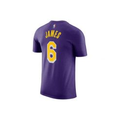 Koszulka męska nike nba los angeles lakers statement edition lebron james tee. Fioletowe koszulki sportowe męskie Nike, m, bez wzorów, bez kołnierzyka, bez ramiączek, do biegania. Za 149.00 zł.