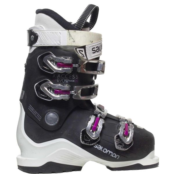 Używane buty narciarskie - SALOMON X Acces R70, 40.5 EU, Stan dobry. Obuwie sportowe damskie Salomon, bez wzorów, narciarskie. Za 370.00 zł.