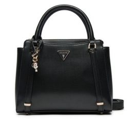 Torebka Guess. Czarne torebki do ręki damskie Guess, z aplikacjami, bez dodatków. Za 699.99 zł.