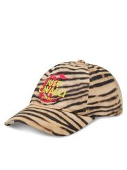 Just Cavalli Czapka z daszkiem 78RAZK70 ZG348 Brązowy. Brązowe czapki i kapelusze damskie Just Cavalli, bez wzorów, z bawełny. Za 169.99 zł.