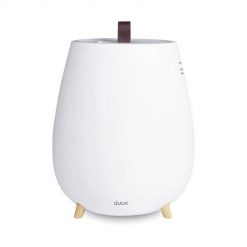 Humidifier Gen2 Tag Ultrasonic, 12 W, Water tank capacity 2.5 L, Suitable for rooms up to 30 m2, Ultrasonic, Humidification capacity 250 ml/hr, White. Białe t-shirty męskie Duux, l, bez wzorów, bez kołnierzyka. Za 373.99 zł.
