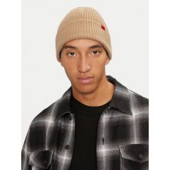 Czapka HUGO. Brązowe czapki i kapelusze męskie Hugo, na zimę, bez wzorów. Za 269.99 zł.