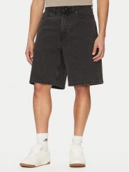 Vans Szorty jeansowe Check-5 VN000C9V Szary Baggy Fit. Szare szorty męskie Vans, m, bez wzorów, z bawełny. Za 179.99 zł.