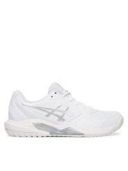 Asics Buty do tenisa Gel-Dedicate 9 1042A316 Biały. Białe obuwie sportowe damskie Asics, bez wzorów, ze skóry, tenisowe. Za 309.99 zł.