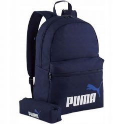 Zestaw Plecaków Phase 22L. Niebieskie torby i plecaki dziecięce Puma. Za 193.99 zł.