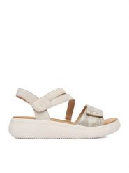 Remonte Sandały CEO-D3L51-60 Beżowy. Brązowe sandały damskie Remonte, bez wzorów, ze skóry, bez obcasa, na płaskiej podeszwie, bez zapięcia. Za 359.99 zł.