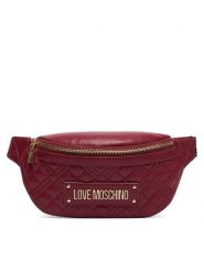 LOVE MOSCHINO Nerka JC4003PP1PLA0552 Bordowy. Czerwone torebki do ręki damskie Love Moschino, bez wzorów, ze skóry, bez dodatków. Za 679.99 zł.