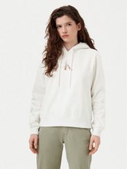 Calvin Klein Jeans Bluza Gradient J20J224721 Biały Regular Fit. Białe bluzy damskie Calvin Klein Jeans, xs, bez wzorów, z bawełny, bez kaptura. Za 259.99 zł.
