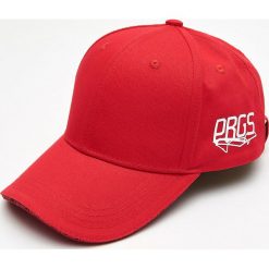 Czapka z daszkiem kolakcja Progress - Czerwony. Czapki i kapelusze męskie marki Cropp. Za 39.99 zł.