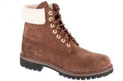 Buty zimowe męskie, Premium 6 In WP Boot. Brązowe trekkingi męskie Timberland, na zimę, trekkingowe. Za 649.99 zł.