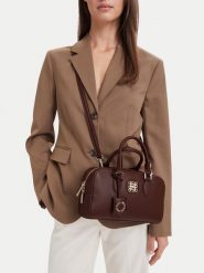 Nine West Torebka CEO- SATIN BLOOM-LDA9374 Brązowy. Brązowe torebki do ręki damskie Nine West, bez wzorów, ze skóry, bez dodatków. Za 229.99 zł.
