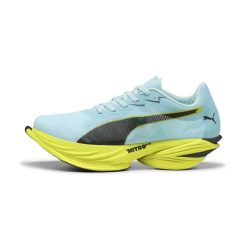Damskie buty do biegania Puma FAST-R Nitro Elite 3. Niebieskie obuwie sportowe damskie Puma, bez wzorów, do biegania. Za 1,104.00 zł.