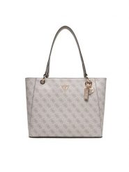 Guess Torebka Noelle II HWBG96 72250 Beżowy. Brązowe torebki do ręki damskie Guess, z aplikacjami, ze skóry, bez dodatków. Za 579.99 zł.