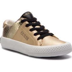Tenisówki GUESS - Lara FILAR3 ELE12 GOLD. Trampki i tenisówki dziewczęce marki Guess. Za 239.00 zł.