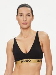 Hugo Biustonosz braletka Sporty 50495867 Czarny. Czarne biustonosze Hugo, bez wzorów, z bawełny. Za 129.99 zł.