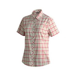 Bluzka damska Maier Sports Kendra. Brązowe bluzki damskie Maier Sports, s, bez wzorów, eleganckie, bez kołnierzyka, bez ramiączek. Za 308.50 zł.