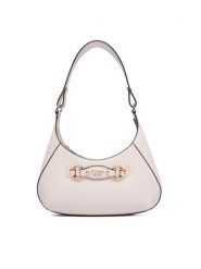 Guess Torebka Mimina HWBG80 15180 Biały. Białe torebki do ręki damskie Guess, z aplikacjami, ze skóry, bez dodatków. Za 309.99 zł.