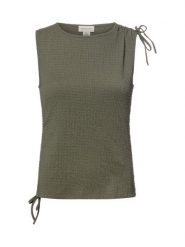 Calvin Klein Jeans Bluzka Kobiety zielony, S. Zielone bluzki damskie Calvin Klein Jeans, s, bez wzorów, z jeansu, bez kołnierzyka, bez ramiączek. Za 249.95 zł.