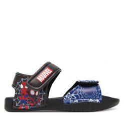 Sandały Spidey. Czarne sandały chłopięce Spidey, bez zapięcia. Za 39.99 zł.
