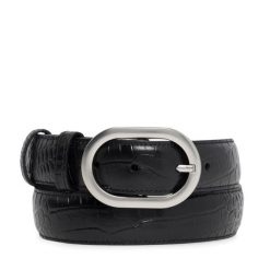 Pasek Damski GINO ROSSI. Czarne paski damskie Gino Rossi, bez wzorów. Za 99.99 zł.