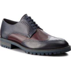 Półbuty GINO ROSSI - Dan MPV517-K73-CXCX-0146-0 59/34. Niebieskie eleganckie półbuty Gino Rossi, z materiału, eleganckie, bez zapięcia. W wyprzedaży za 279.00 zł.
