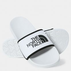 Klapki damskie The North Face Base Camp Slide Iii. Białe klapki damskie The North Face, bez wzorów, z materiału, bez obcasa. Za 275.00 zł.