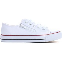 Białe Trampki Made Off. Buty sportowe chłopięce marki Born2be. Za 39.99 zł.