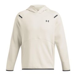 Bluza męska Under Armour Unstoppable Fleece Jgr. Brązowe bluzy męskie Under Armour, m, bez wzorów, bez kaptura, na fitness i siłownię. Za 299.99 zł.
