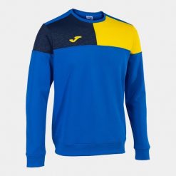 Bluza Joma Crew V. Niebieskie bluzy męskie Joma, m, bez wzorów, z dżerseju, bez kaptura. W wyprzedaży za 166.65 zł.