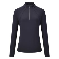 Damska koszulka jeździecka z długim rękawem Imperial Riding Zoey. Czarne t-shirty damskie IMPERIAL RIDING, xs, bez wzorów, z materiału, eleganckie, bez kołnierzyka. Za 303.50 zł.