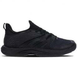 Buty do tenisa męskie K-Swiss Speedtrac X Corridor Allcourt. Czarne buty sportowe męskie K-SWISS, z materiału, bez zapięcia, tenisowe. W wyprzedaży za 756.95 zł.