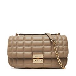 Torebka MICHAEL Michael Kors. Brązowe torebki do ręki damskie MICHAEL Michael Kors, bez wzorów, wizytowe, bez dodatków. Za 1,259.00 zł.