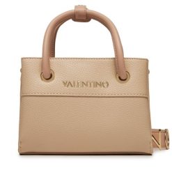 Torebka Valentino. Brązowe torebki do ręki damskie Valentino, bez wzorów, klasyczne, bez dodatków. Za 479.99 zł.