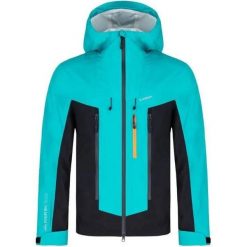 Męska kurtka narciarska Loap Fantom Turkusowa. Niebieskie kurtki snowboardowe męskie 55PROTEC, m, bez wzorów, z materiału, bez kaptura, do biegania. Za 378.68 zł.