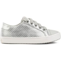 Sneakersy "Gisli" w kolorze srebrnym. Trampki i tenisówki dziewczęce marki Geox Kids. W wyprzedaży za 134.95 zł.
