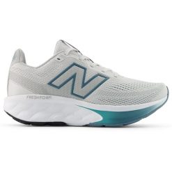 Buty męskie New Balance Fresh Foam x 520 v9 M5206IE – szare. Szare buty sportowe męskie New Balance, bez zapięcia, do biegania. Za 299.99 zł.
