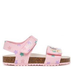 Sandały Garvalin. Czerwone sandały dziewczęce Garvalin, bez zapięcia. Za 209.99 zł.