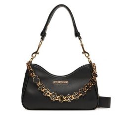 Torebka LOVE MOSCHINO. Czarne torebki do ręki damskie Love Moschino, bez wzorów, klasyczne, bez dodatków. Za 1,049.00 zł.